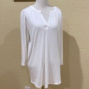 41 Hawthorn Ivory V-Neck Tunic